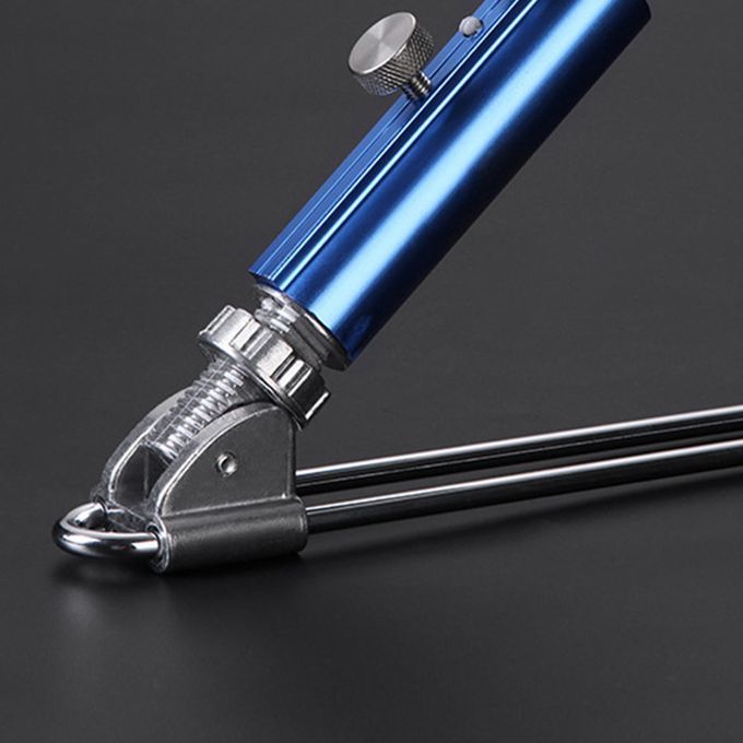 Sturdy Ground Rod Holder Stand Anti-Scratch Fish Pole Blue