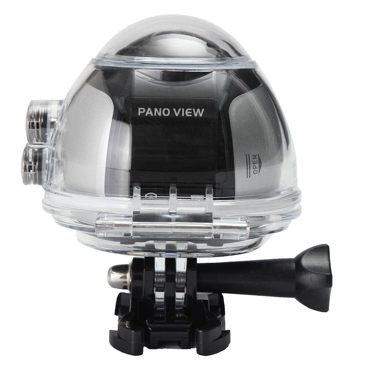 360° Panoramic 4K Ultra HD WiFi 16MP Action Sports Car Bike 3D VR Camera DV DVR