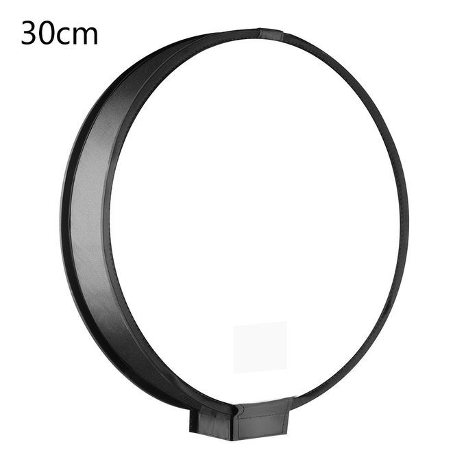 30/40cm Universal On-camera Round Photography Flash-