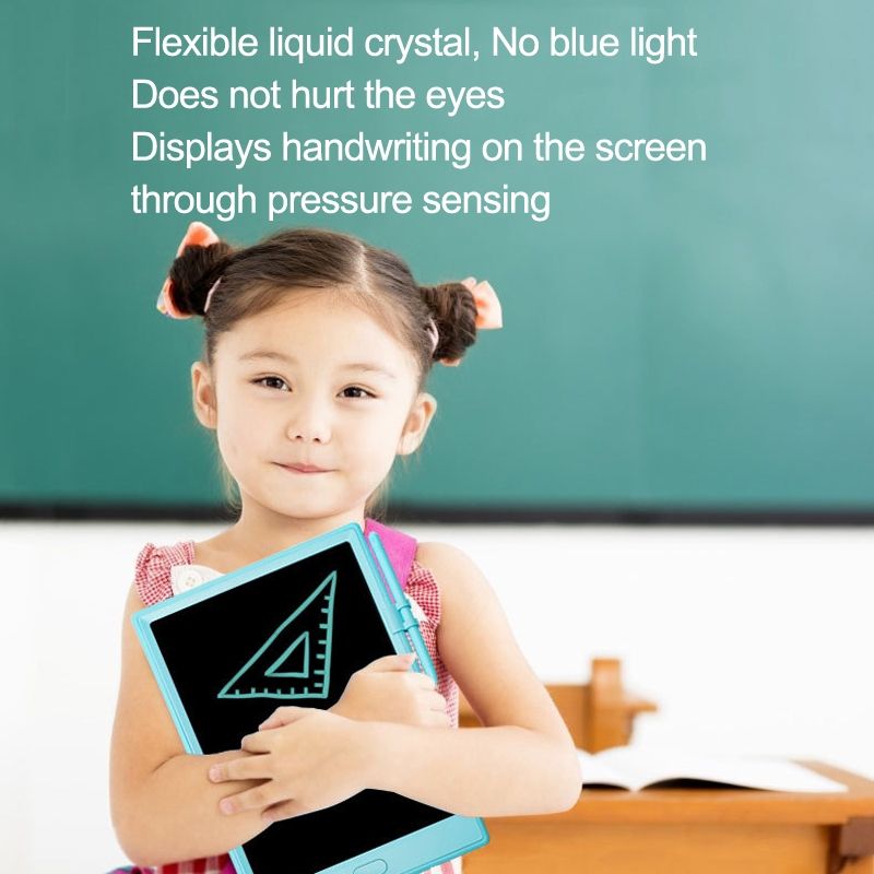 10 Inch LCD Children Hand Drawn Board Black Monochrome
