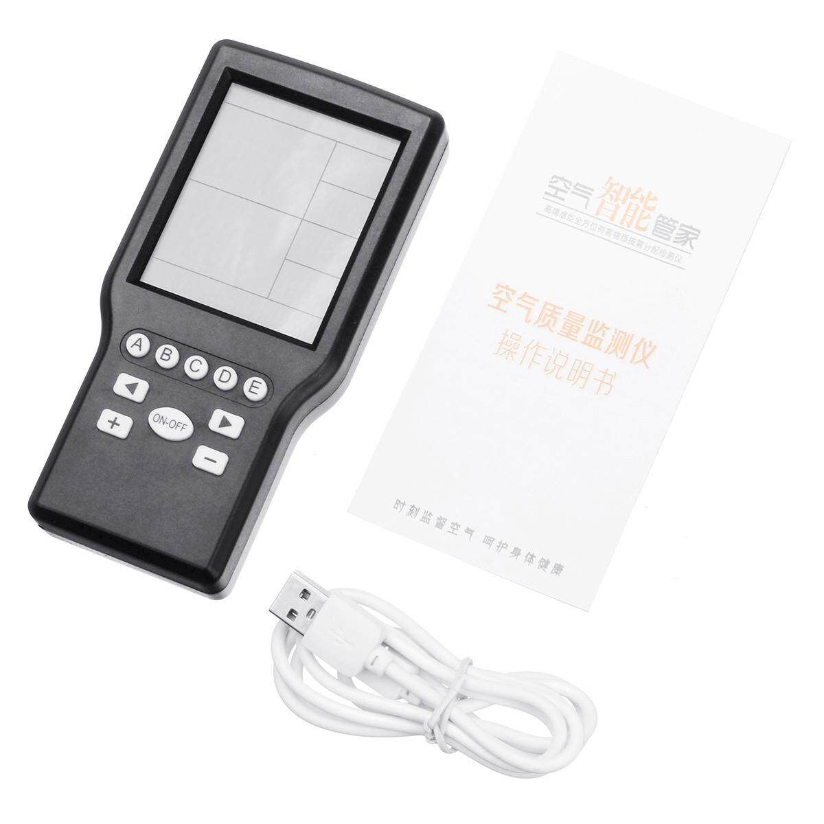 8-IN-1 Air Quality Detector HCHO Tester
