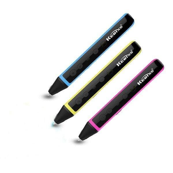 Kebixs Light Weight Design 3D Printing Pen ABS/PLA Speed Adjustable Blue (blue)