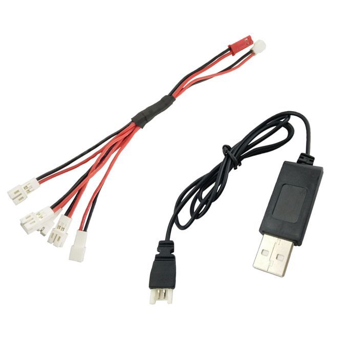 1 To 5 Lipo Battery Charging Cable Battery Balance RC