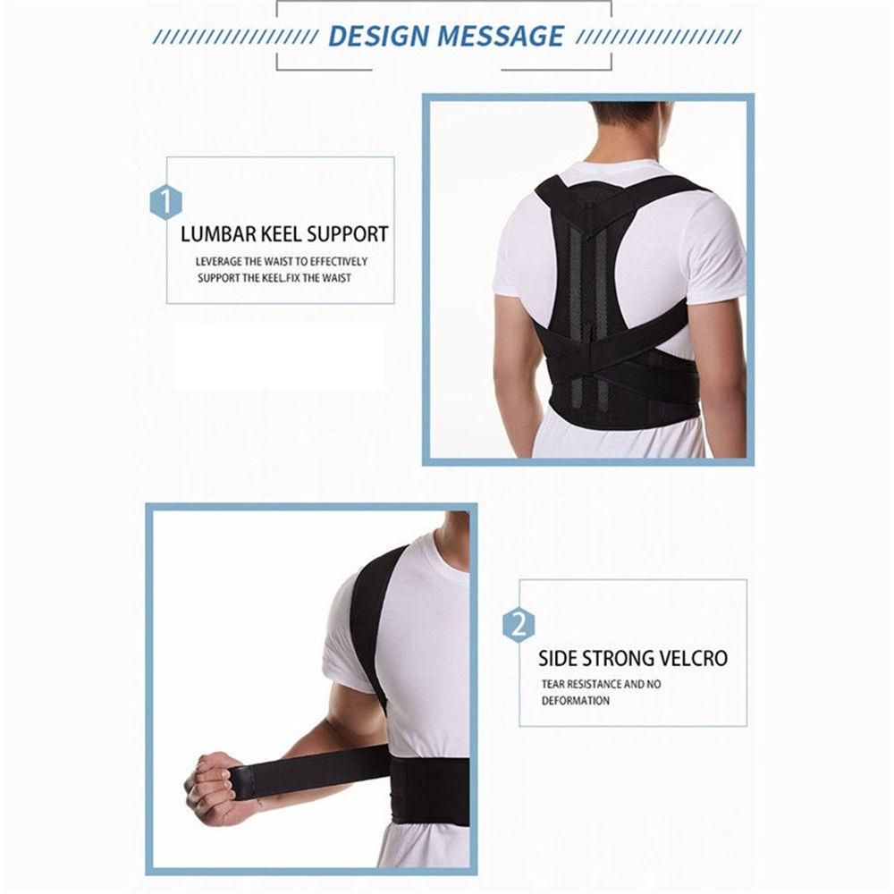 Adjustable Fully Back Shoulder Posture Corrector Belt Clavicle Spine Support