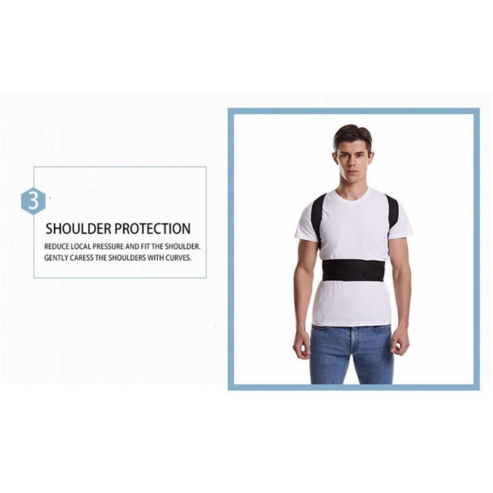 Adjustable Fully Back Shoulder Posture Corrector Belt Clavicle Spine Support