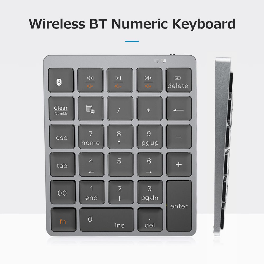 28 Keys Wireless BT Numeric Keyboard Portable