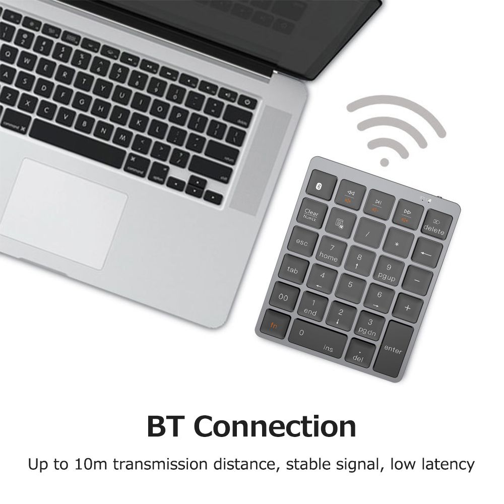 28 Keys Wireless BT Numeric Keyboard Portable