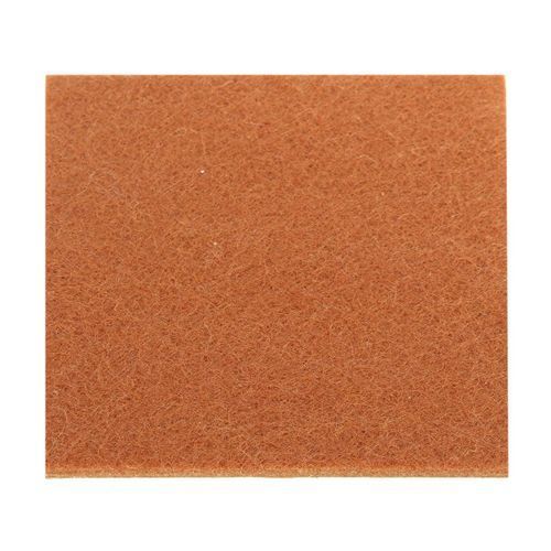 24 Pcs Oak Wood Vinyl Tile Laminate Floor Furniture Protector Felt Pads Chairs