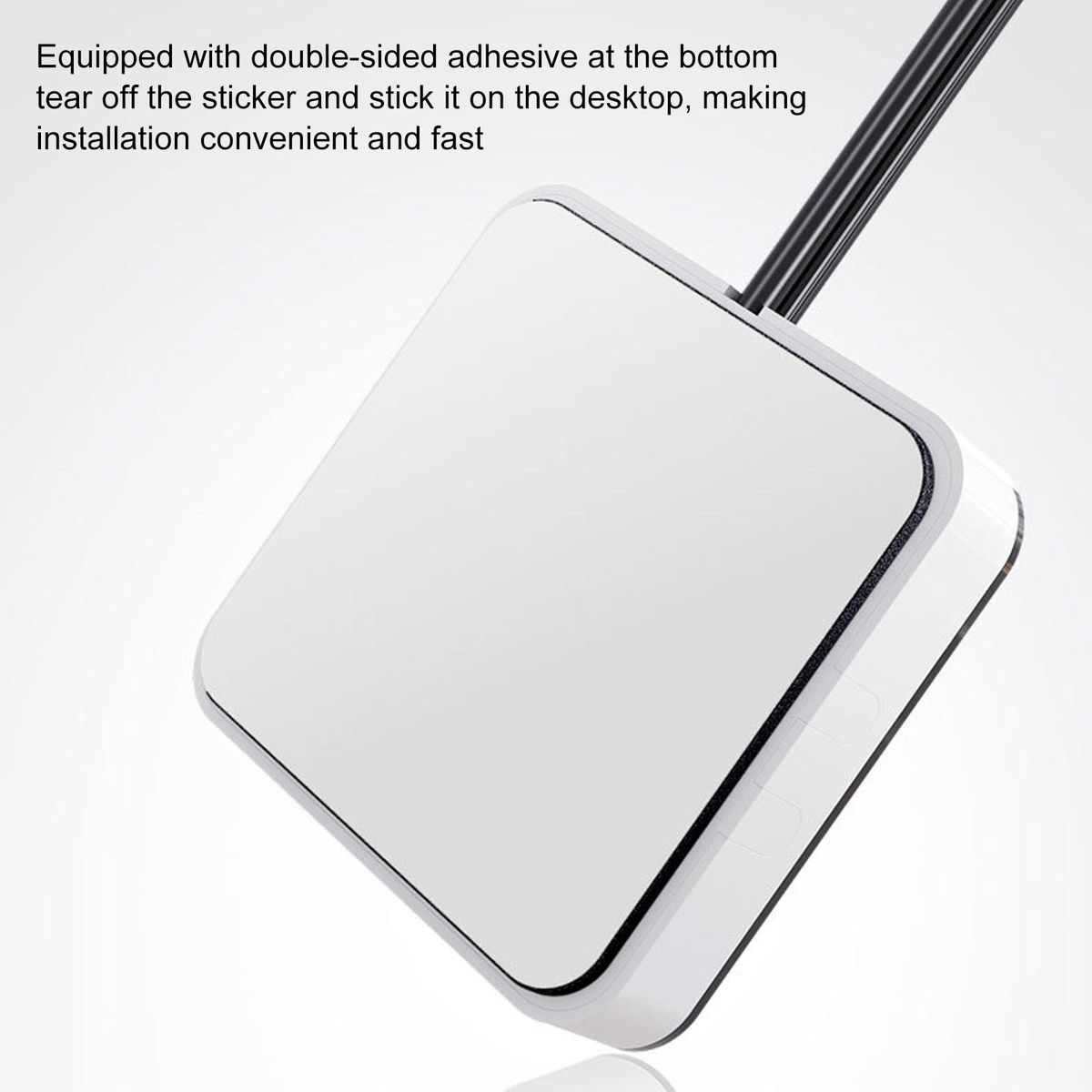 Desktop Switch with Power Button Universal Desktop Power for Pc Black