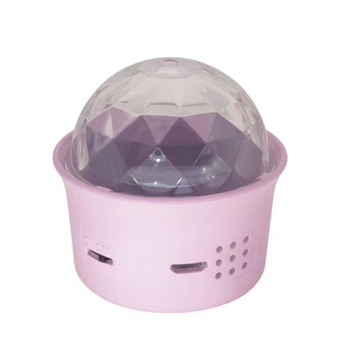 Portable USB  Harging  Omfortable  Ar Ambient   Built-in High-power Battery-pink-55 * 55mm