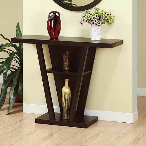 Console Table-Brown