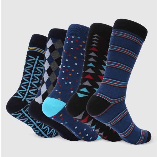 Marino Exceptional Evening 5 Pack Men Socks  -Pack 305
