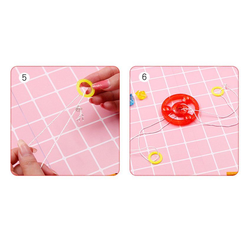 Pull Flywheel Pull Rope Flash Flywheel Flash Roop Luminous Rings Pull Rope-Multi Olor