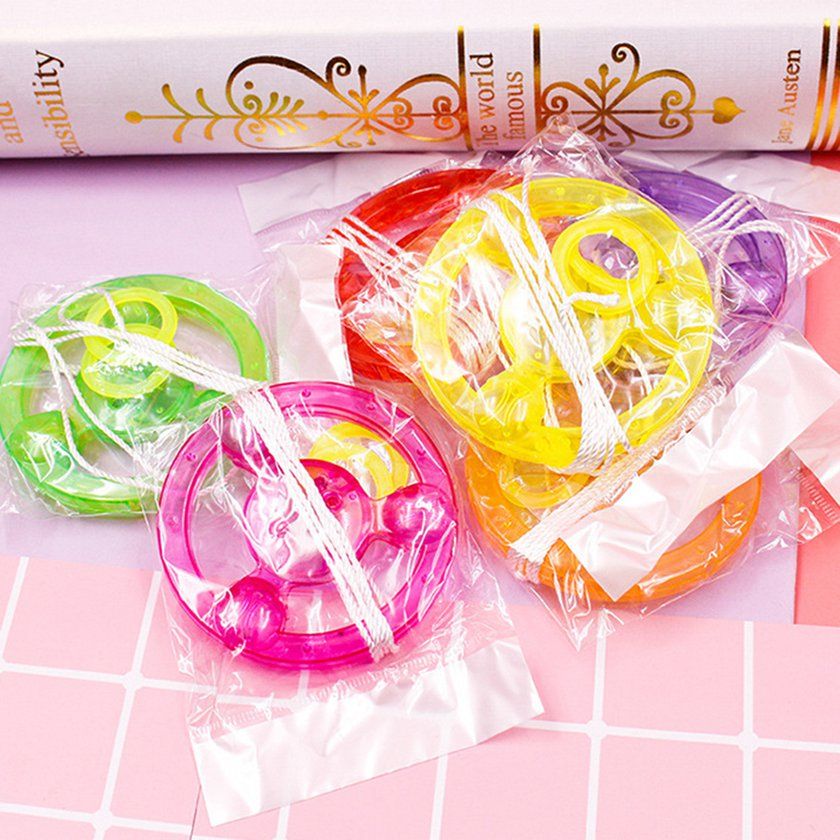 Pull Flywheel Pull Rope Flash Flywheel Flash Roop Luminous Rings Pull Rope-Multi Olor