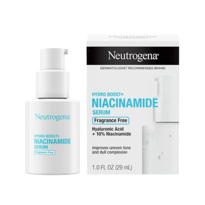 Hydro Boost+ Niacinamide Serum, Fragrance Free
