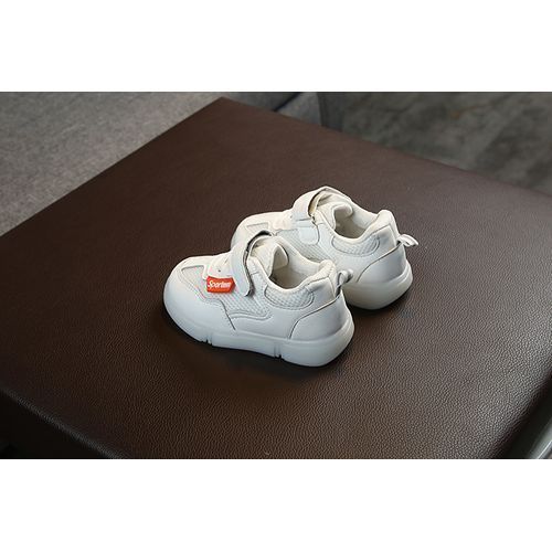 Girls Light Sneakers Lights Children's Luminous Shoes-White