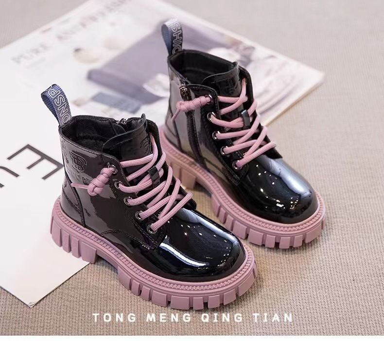Girls' Trifle Sole Fashion Boots-Pink