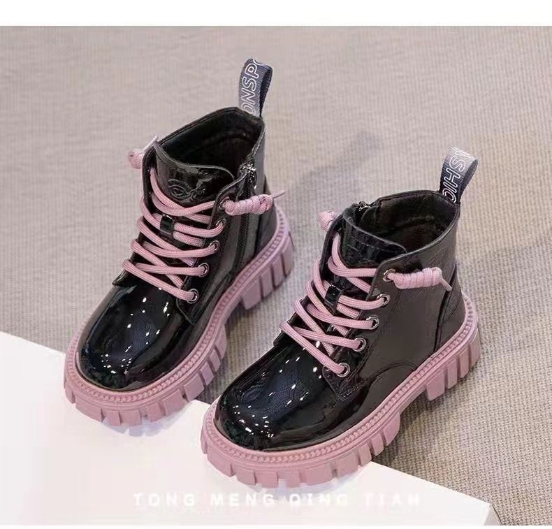Girls' Trifle Sole Fashion Boots-Pink