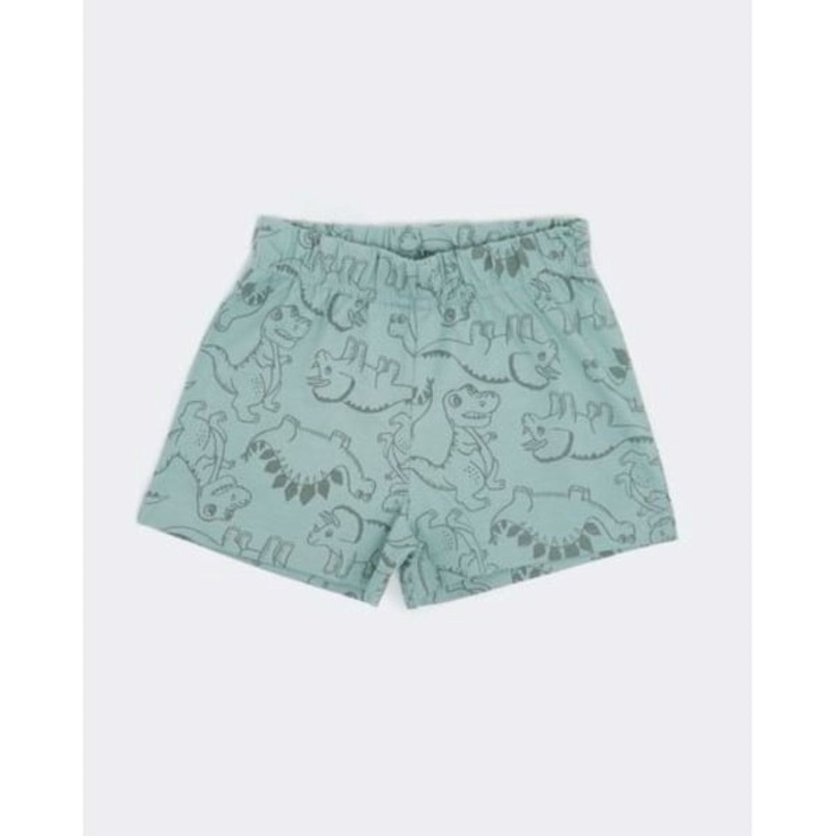 2 Pack Boys Dinosaur Short Pyjamas Set
