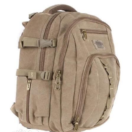Khaki Laptop Bag - 36cm / 14 Inches