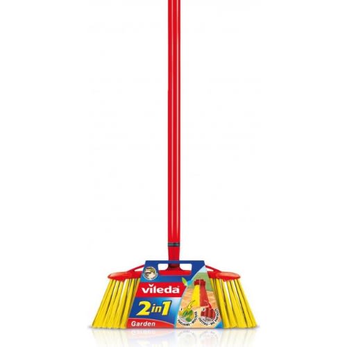 2in1 Vileda Outdoor Broom