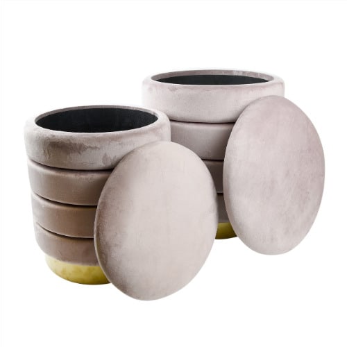Set Of 2 Ottomans
