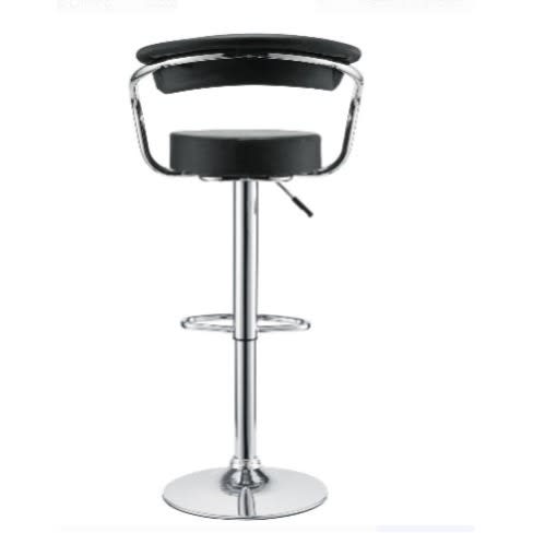Classic Round Barstool- Black