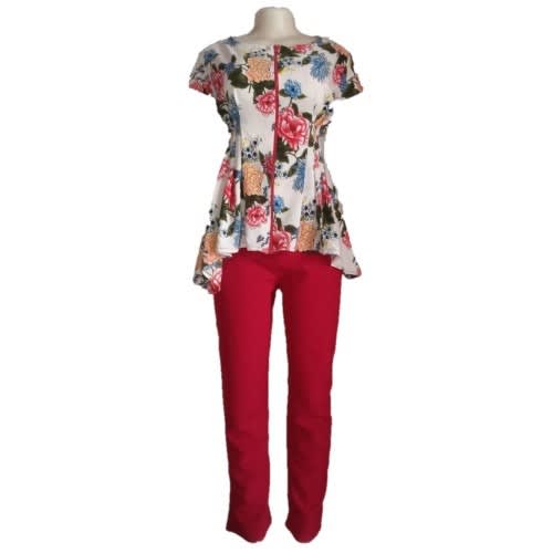 Red Pant Trousers