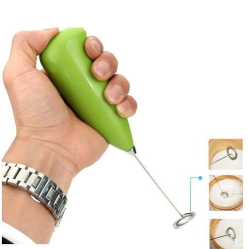 Electric Handheld Milk Wand Mixer/whisk - Green