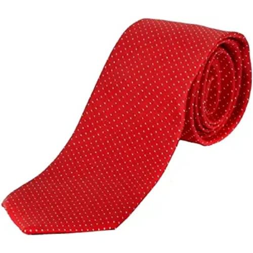 Long Tie For Men - Red