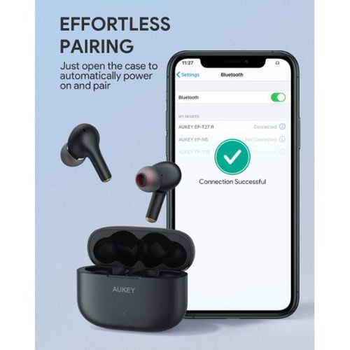 Soundstream Wireless Noise Cancelling Earbuds Ipx7 Waterproof