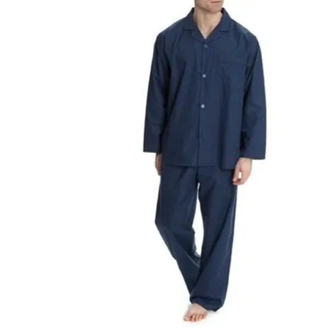 Cotton Pyjamas- Navy