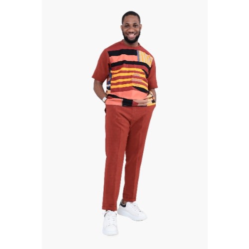 Men's Patterned Outfit