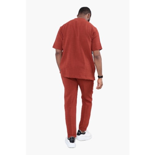 Men's Patterned Outfit