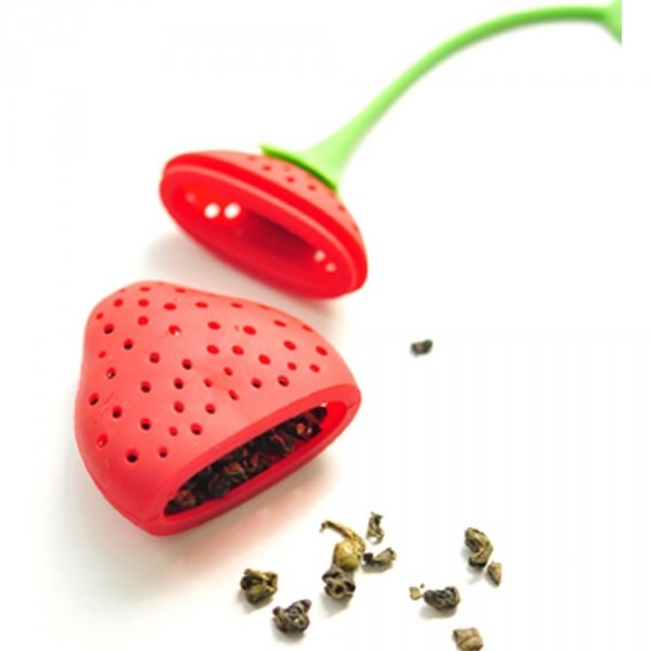 Strawberry Tea Strainer - 5pcs