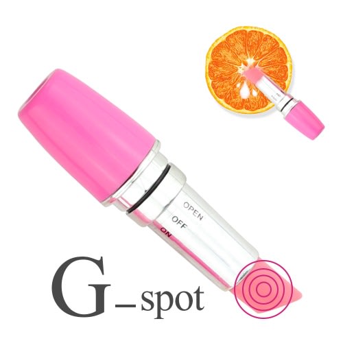 Adult Vibrator Toy - Lipstick - Pink