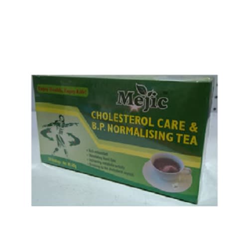 Mejic Cholesterol Care And Bp Normalizing Herbal Tea X 20 Teabags