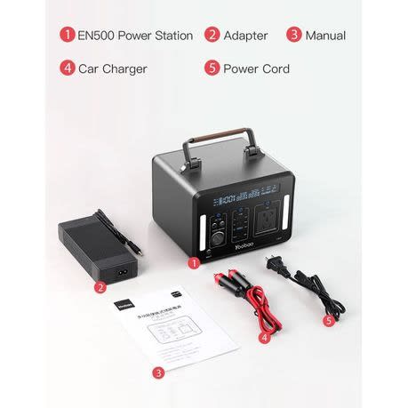 Yoobao En500 Power Station -500w- 135200mAh