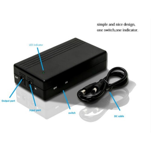 Mini UPS-12V-2A-22.2WH - Battery Backup System