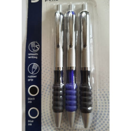 3 Soft Grip Pen