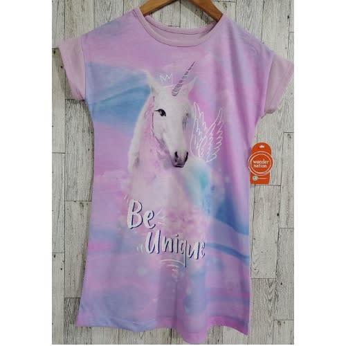 Girls Short Sleeve Night Gown – Be Unique