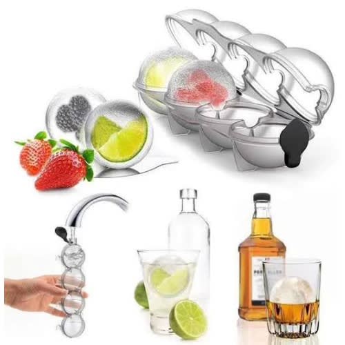 4 Cabity Ice Ball Maker Mold Diy
