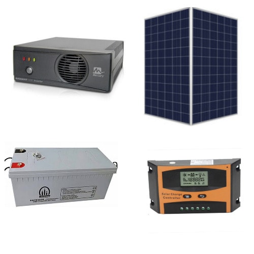 Inverter - 1.2kva  + Solar