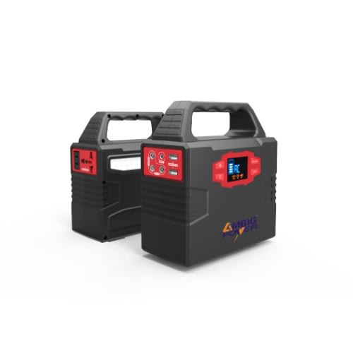 Lithium Portable Solar Battery Generator - 12v