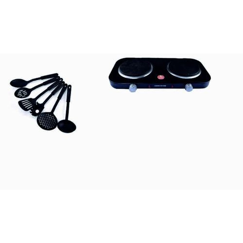 Cooking Spoon And Dual Burner Hot Plate