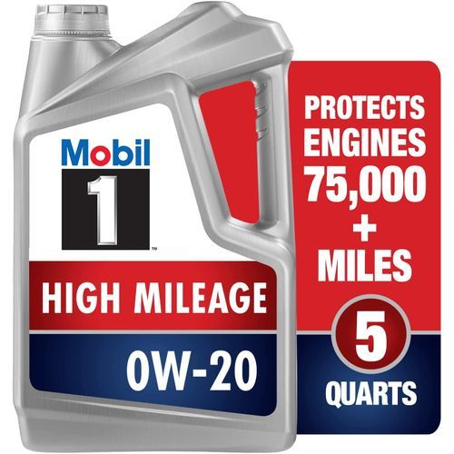 Triple Action High Mileage Full Synthetic Oil 0W-20, 5 Quart
