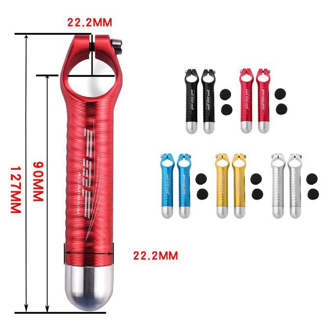1 Pair Aluminum Handlebar Bar End Grips For Mountain MTB Bicycle Blue