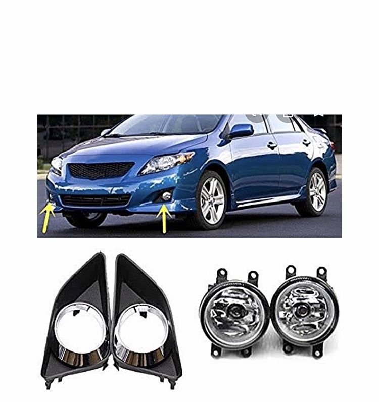 2008 Corolla Set Of Fog Lamp With Chrome