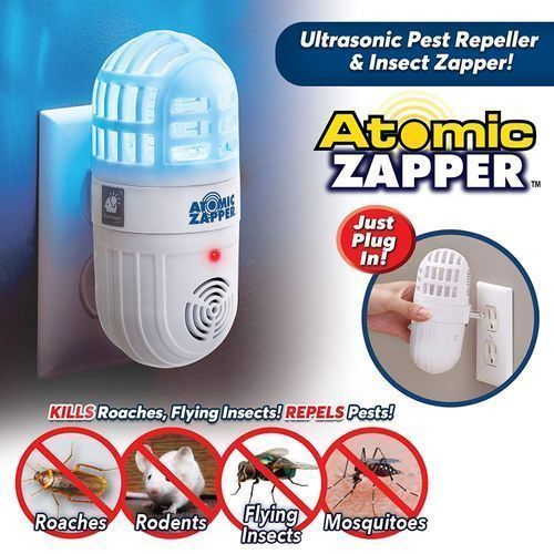 2-in-1 Ultrasonic Pest Repeller & Bug Zapper