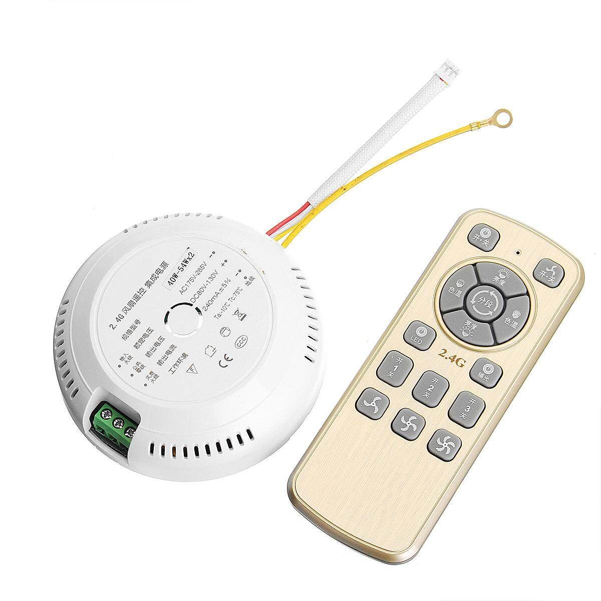 2.4g Fan Light Remote Controller Switch 40-54w X 2 40-54w*2